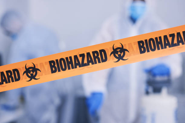 Professional Blood Cleanup technician working in Williamsburg, VA